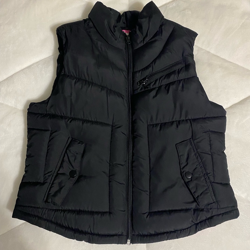 Black Puffer Vest